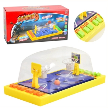 Dječja stolna igra: mini košarka s upravljanjem prstima, plastika, za djecu 4–6 godina, edukativna, razvija koordinaciju ruka-oko