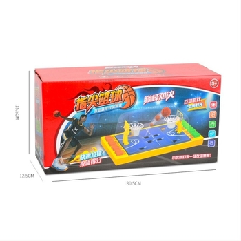 Dječja stolna igra: mini košarka s upravljanjem prstima, plastika, za djecu 4–6 godina, edukativna, razvija koordinaciju ruka-oko