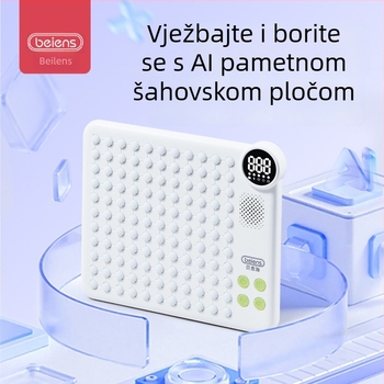 BeneSmart Inteligentna Elektronička Tabla Go – Gobang i Tic-Tac-Toe, Igra za Dva Igrača, Obrazovna, Materijal: Plastika