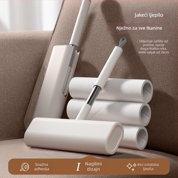 Ljepljivi valjak za kosu i uklanjanje vlakana — plastika, Wanben, model X7, moderan minimalistički dizajn