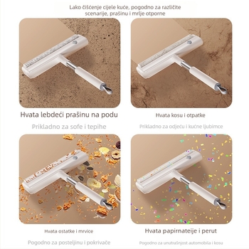 Ljepljivi valjak za kosu i uklanjanje vlakana — plastika, Wanben, model X7, moderan minimalistički dizajn