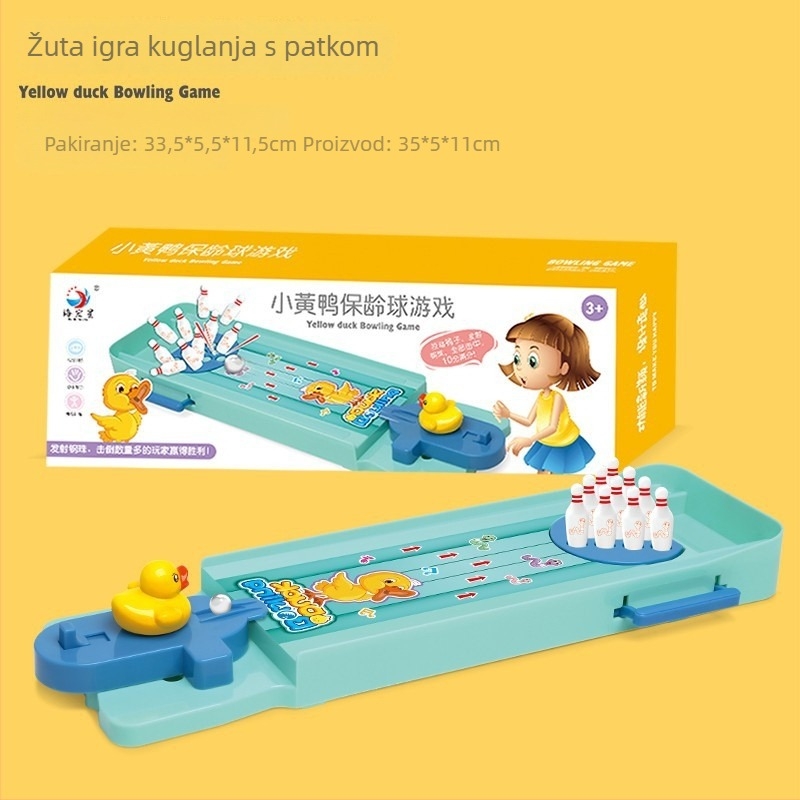 Stolni bowling i stolni nogomet za djecu, unutarnja upotreba, uzrast 4–6 godina, podrijetlo Zhejiang