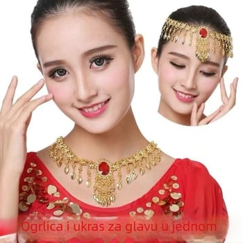 Vez Belly Dance – lanac s perlama od smole, ručna izrada, jesen 2025 izdanje