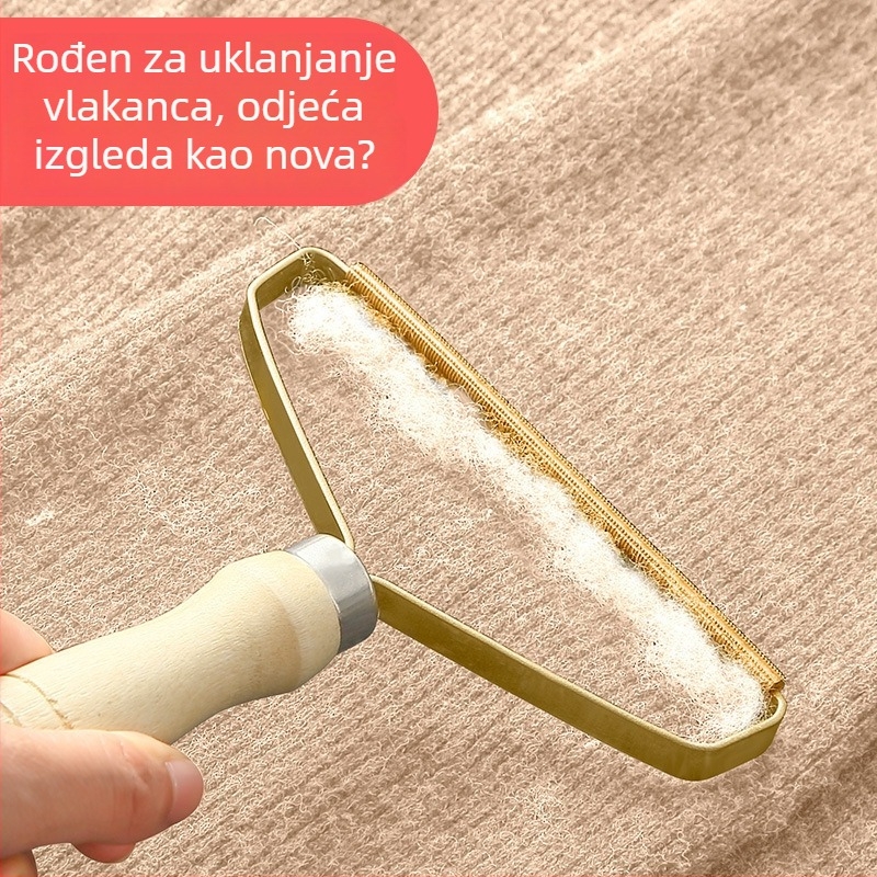Uklanjanje dlaka s odjeće – Ručni metalni valjak za dlake, Independent Brand, moderan minimalistički dizajn, lansirano 2020