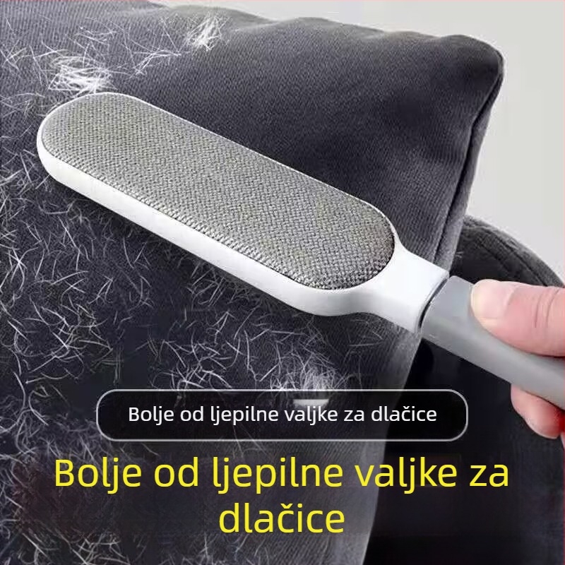 Cetka za uklanjanje dlačica s antistatičkim učinkom za vuneni kaput, dvostrana, za kašmir i pletene tkanine, plastična, moderan stil