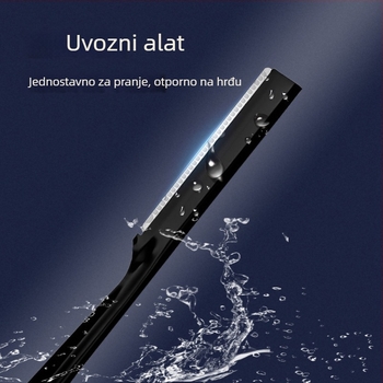 Muški trimer za obrve i lice, s mikro-mrežom, sigurnog tipa, nehrđajući čelik, za svakodnevnu uporabu