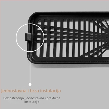 Maska izlaza zraka za stražnji dio Tesla Model Y/3, ABS, snap-on ugradnja, unutarnja ploča vrata