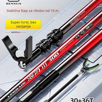 Držač za štapove od karbonskih vlakana za velike ribe – postavljen na podu, nerotirajući, ne-sklopiv