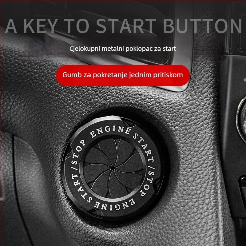 Zaštitni poklop za rupu za ključ s rotacijom – aktivacija jednim gumbom, metalna konstrukcija, prilagodba obrade, ispis logotipa