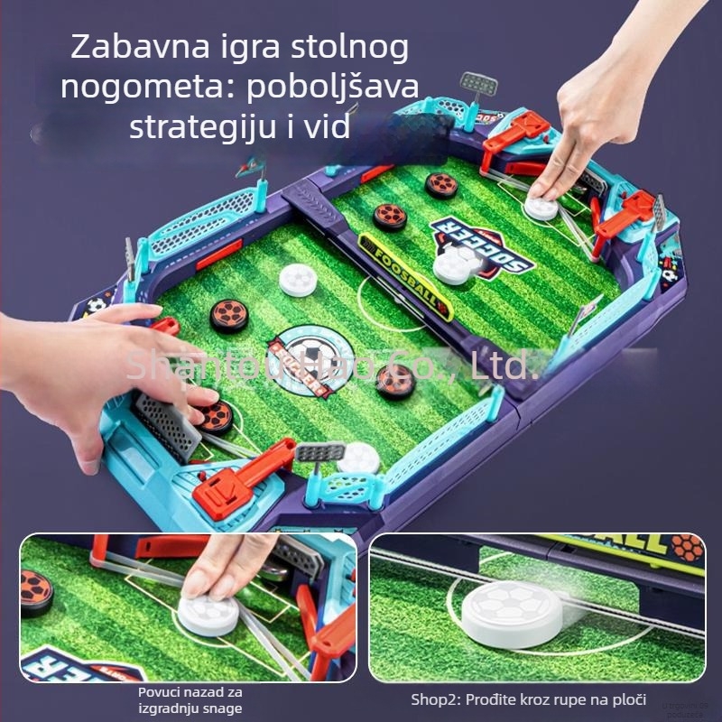 Edukativna društvena igra s kartama: nogomet i mehanika skakačkog šah-mata za razvoj mišljenja, koordinacije ruka-oka i interakcije roditelj-dijete (plastika; uzrast 15–35)