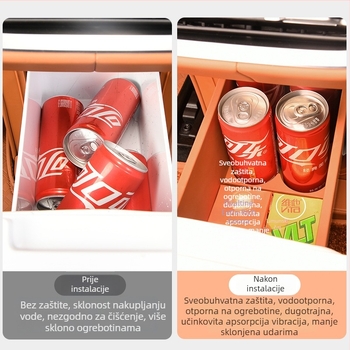 Silikonska unutarnja podloga za središnju konzolu Wenjie M8 – Marka Control ze, Model Wenjie M8 all-inclusive silicone mat, Materijal silikon, Ugradnja snap-on