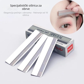 Set za podrezivanje obrva – željezni materijal, kozmetični alat za opću upotrebu, alat za oblikovanje obrva