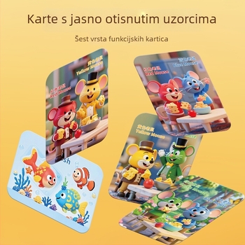 Mačka i Miš: Edukativna stolna igra za djecu – vježbanje reakcije i koncentracije