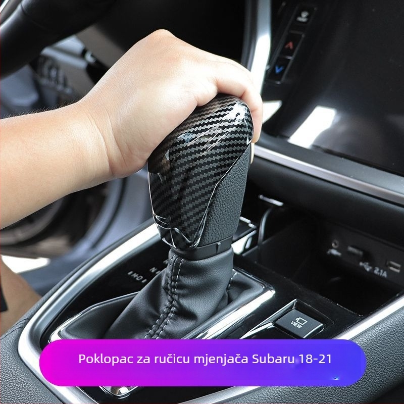 Dekorativne naljepnice za ručicu mjenjača Subaru 18–21 Forester XV Outback – plastika, Spire, bez logotipa