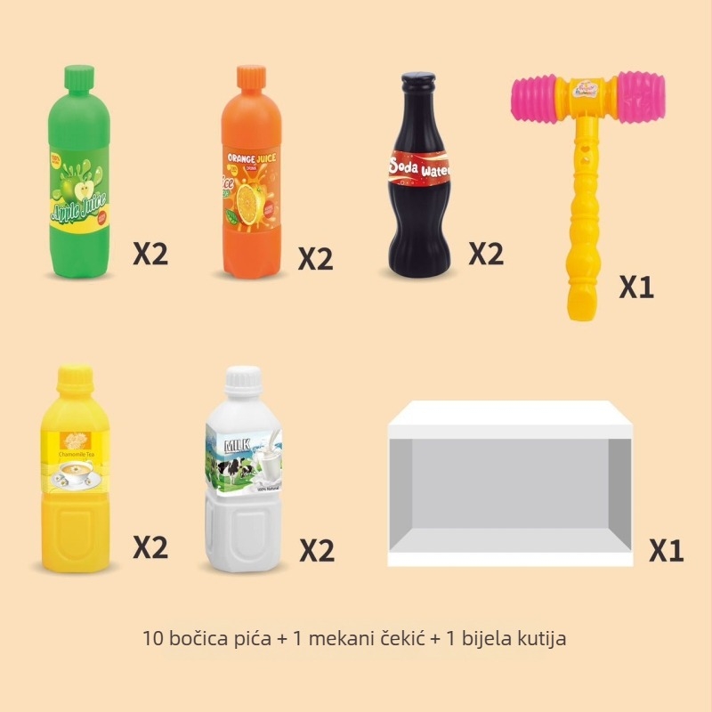 Igra pogađanja boce – dvostruki duel za dva igrača, plastika, edukativna stolna igra za djecu 4–14 godina, razvija vizualno i logičko razmišljanje te koordinaciju ruka-oka