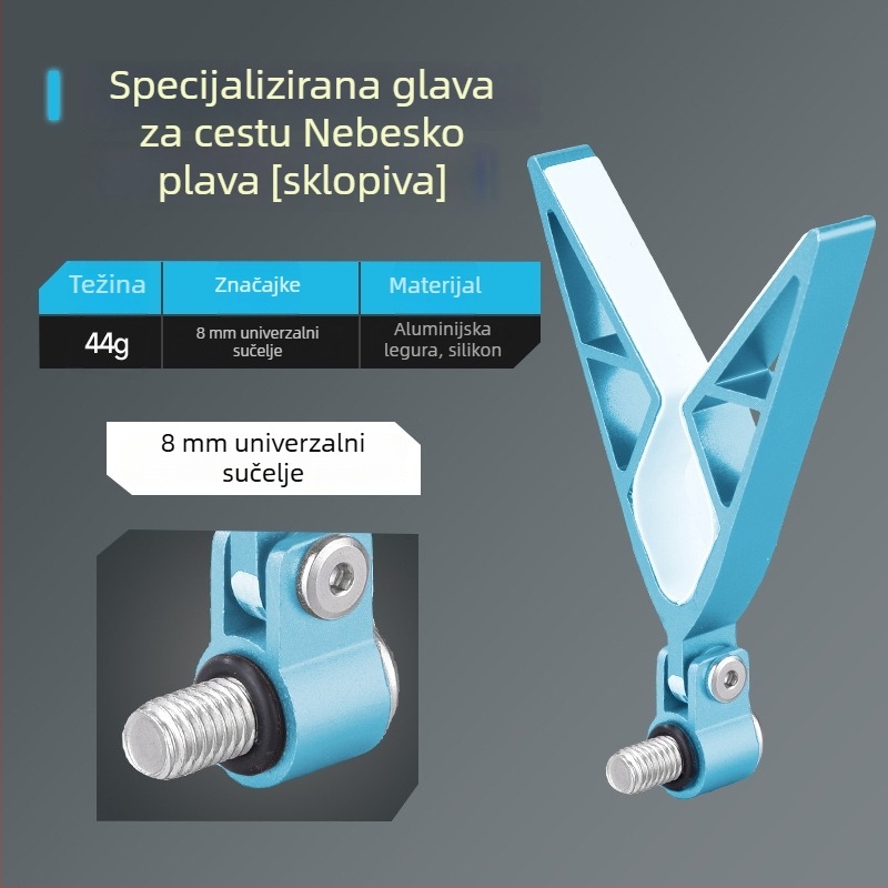 Wickert aluminijski držač za štapove za stražnje vješanje, višesmjerno okretanje, sklopiv