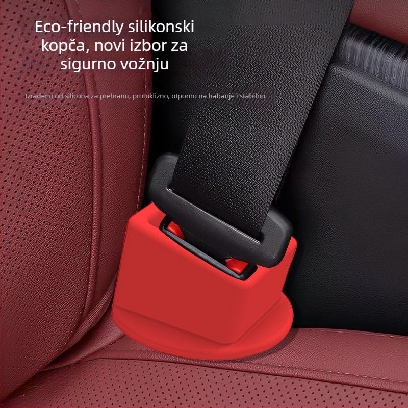 Držač sigurnosne kopče za automobil, plastika, model Routine, mogućnost ispisa loga