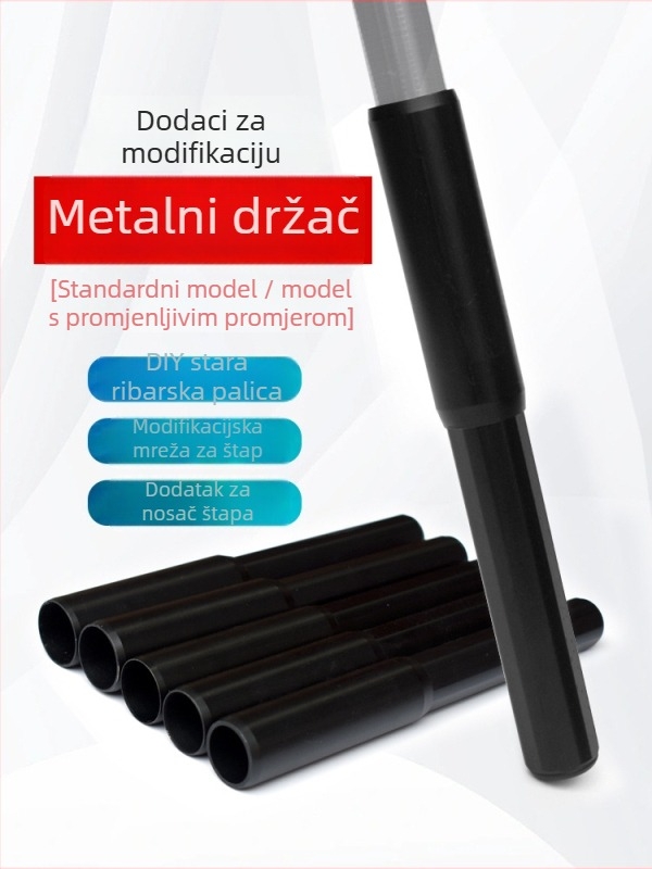 Aluminijska legura – stražnja cijev za štap, držač tornja i rukohvat