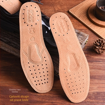Uložci za cipele od teleće kože, prozračni, potpuno podstavljeni (Model 1001; Cijeli ulošci; Unisex; Sve sezone)