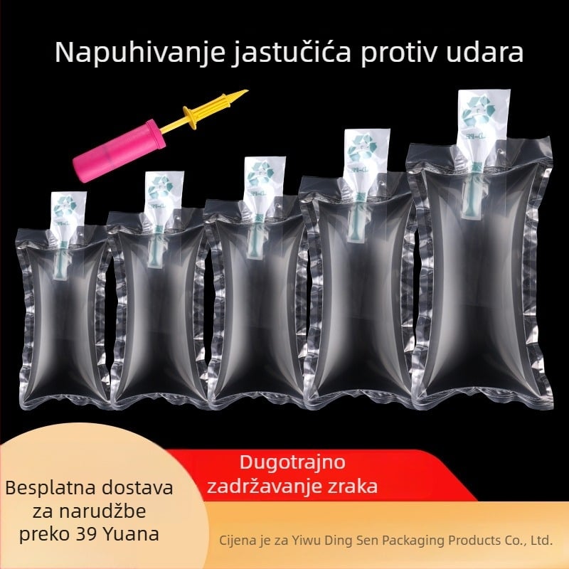 Mjehurićasta zaštitna vreća za ekspresno pakiranje — ublažava udarce, otporna na pad, napuhuje se