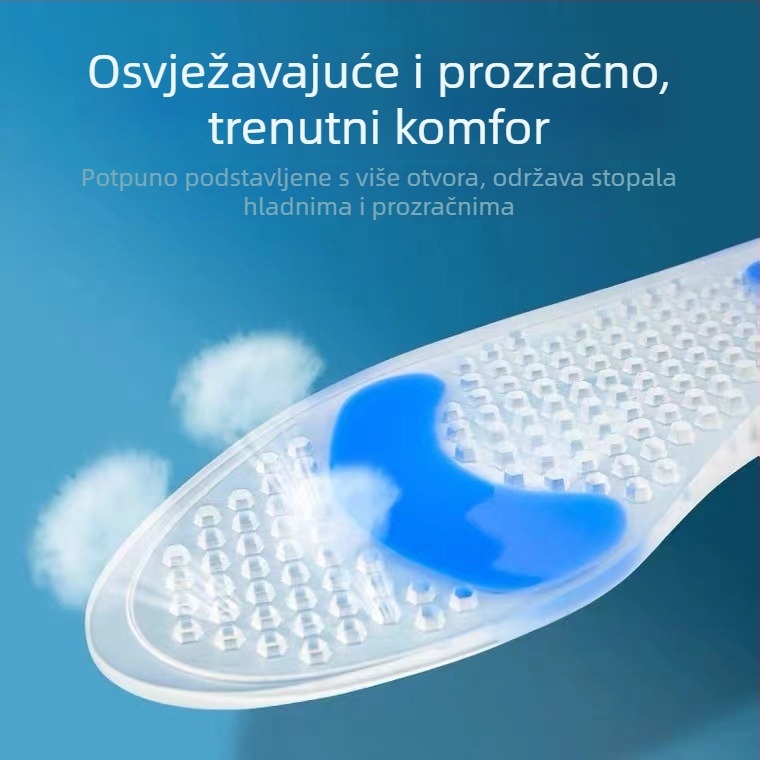 TX-S71 silikon ulošak za sport – povećanje visine, potpuno ulošak, unisex