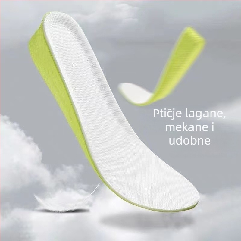 EVA materijal podizna uložak za obuću | Cjeloviti uložak, kompatibilan s tenisicama, čizmama, casual i radnom obućom | Unisex