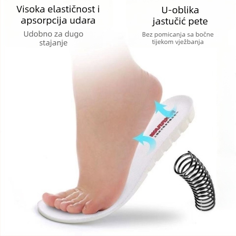 Latex ulošci za sportske tenisice – apsorpcija znoja, cijela uloška, unisex