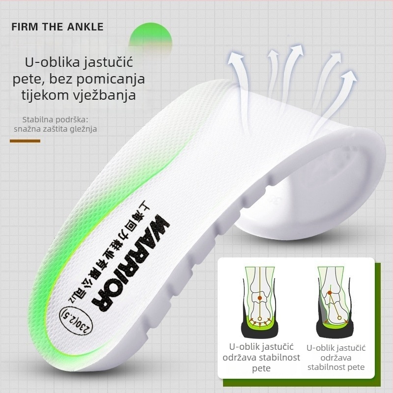 Latex ulošci za sportske tenisice – apsorpcija znoja, cijela uloška, unisex
