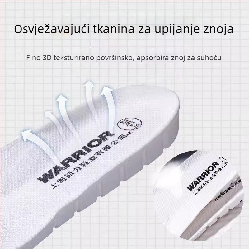 Latex ulošci za sportske tenisice – apsorpcija znoja, cijela uloška, unisex
