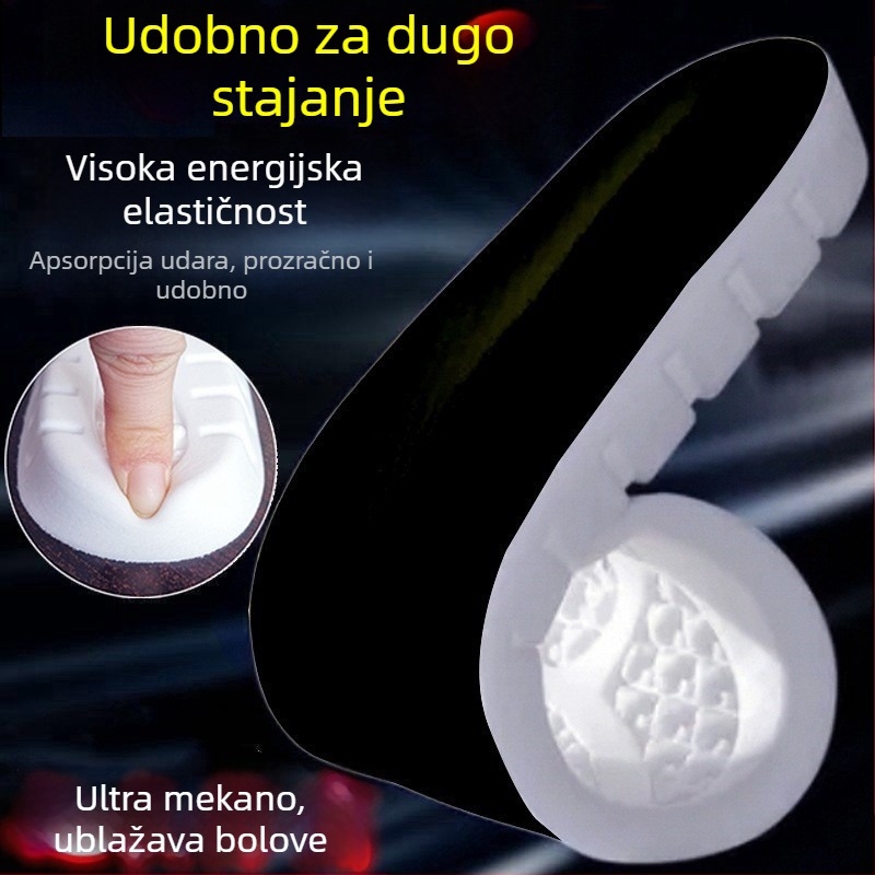 Latex ulošci za sportske tenisice – apsorpcija znoja, cijela uloška, unisex