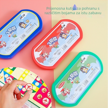 Obrazovni stolni set za djecu — Flying Chess, Animal Chess i Gomoku; Materijal: plastika; Pakiranje: kutija; Dob: 0–3 godine; Značajke: intelektualni razvoj (Materijal: plastika; Pakiranje: kutija; Dob: 0–3; Značajke: intelektualni razvoj)