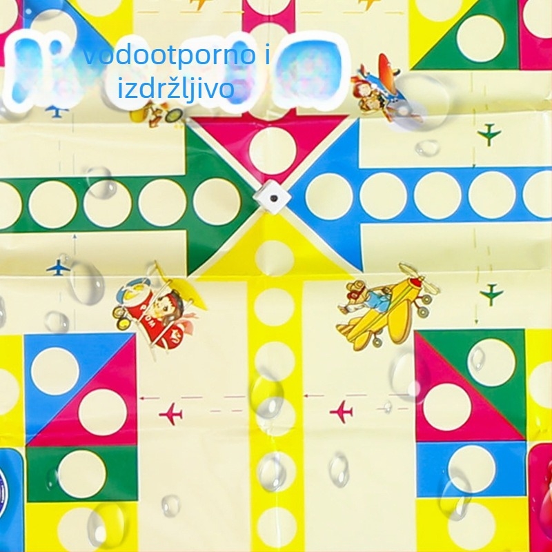 Obrazovni stolni set za djecu — Flying Chess, Animal Chess i Gomoku; Materijal: plastika; Pakiranje: kutija; Dob: 0–3 godine; Značajke: intelektualni razvoj (Materijal: plastika; Pakiranje: kutija; Dob: 0–3; Značajke: intelektualni razvoj)