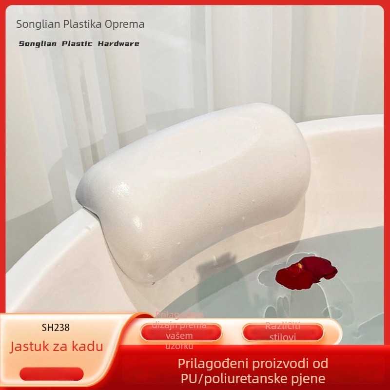 PU pjena za kadu s silikonovim usisnim čašicama — vodootporna, protuklizna, integrirana PU kalup konstrukcija, marka Foshan Songlian