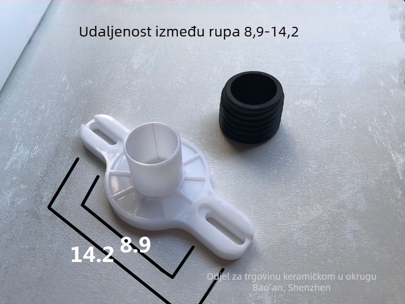 Stenski spoj za urinarnu, plastični, Day branda, za zidnu instalaciju urinala, moderan jednostavan stil