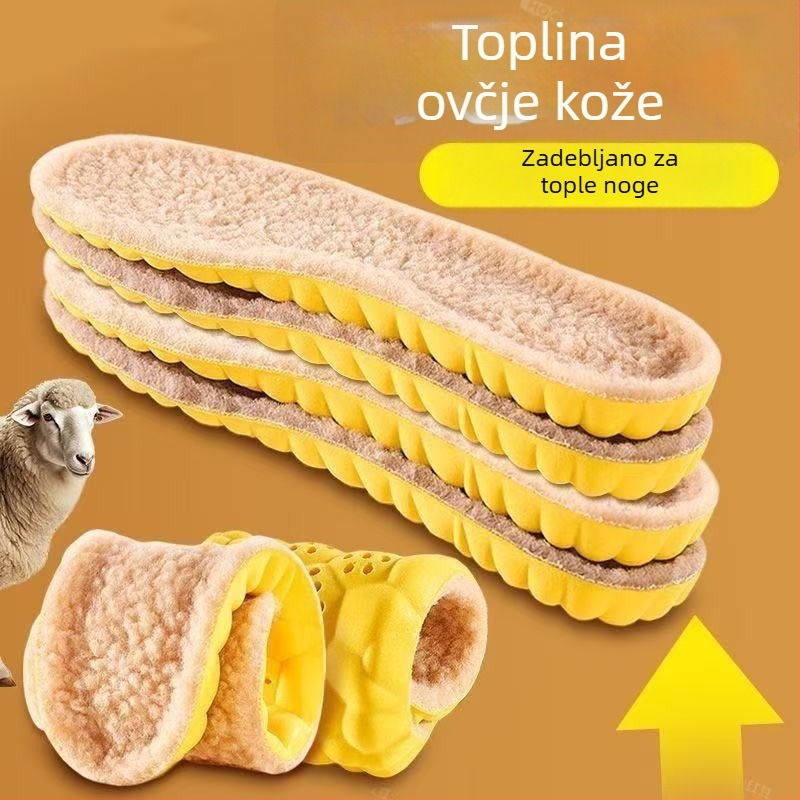 PU ulošak za obuću – cijela dužina s flisom, upija znoj, zimska uporaba