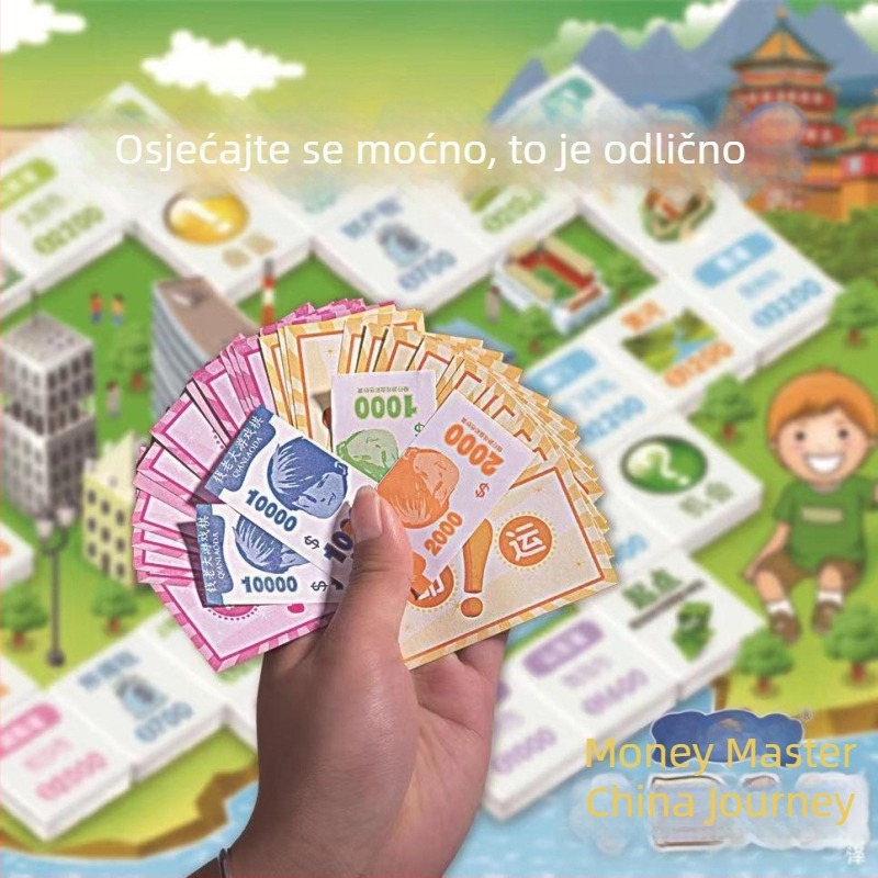 Obiteljska stolna igra — papirnati dijelovi; 2–4 igrača; dobna skupina 7–14; marka The money is old; značajke: roditelj-dijete, zagonetka, vježbanje razmišljanja