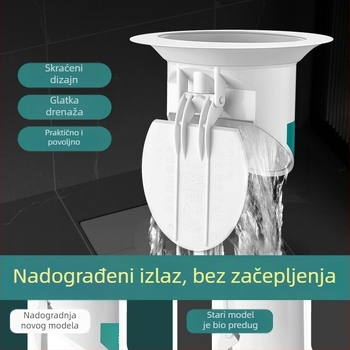 Dezodorans za squat WC, blokiranje mirisa, ABS materijal, CE certifikat, mehanizam ispiranja