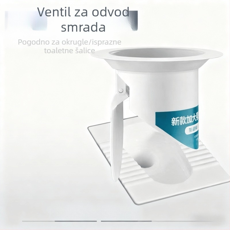 Dezodorans za squat WC, blokiranje mirisa, ABS materijal, CE certifikat, mehanizam ispiranja