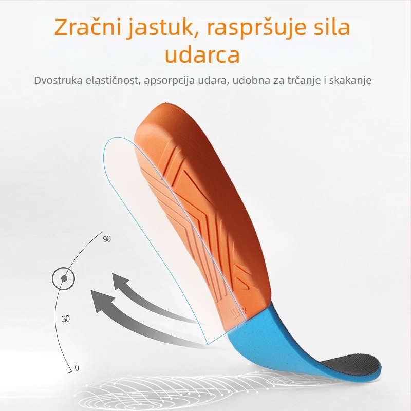 Uložak za tenisice EVA – memorijski ulošak, cijeli ulošak, unisex, veličine 35–46