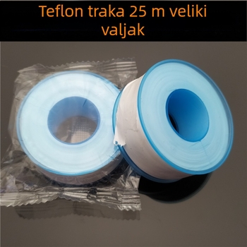 PTFE traka za plinovodne spojke — Jiaonan; Materijal: IV PVC; Kategorija: vodovodni dodaci; Način upotrebe: uvijanje; Obrada: rastezanje