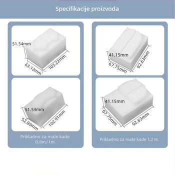 PE antikorozivna podloga za malu kadu, za tuš, porijeklo Dongguan, obrada dostupna