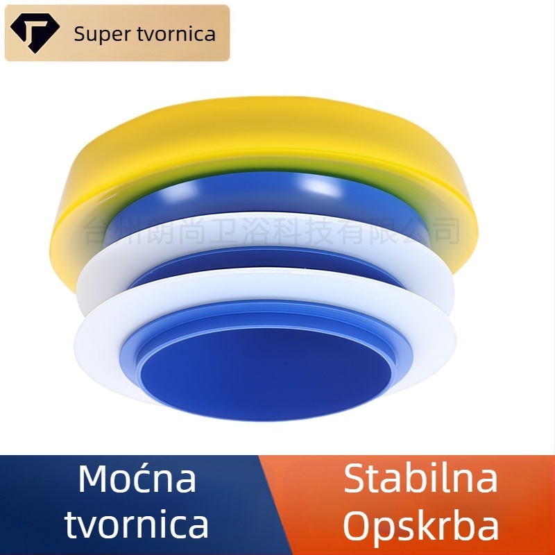 Toaletna daska s prirubnicom, SGS potvrda, materijal visoke elastičnosti i PVC tijelo, lijepljena instalacija, moderni minimalistički stil