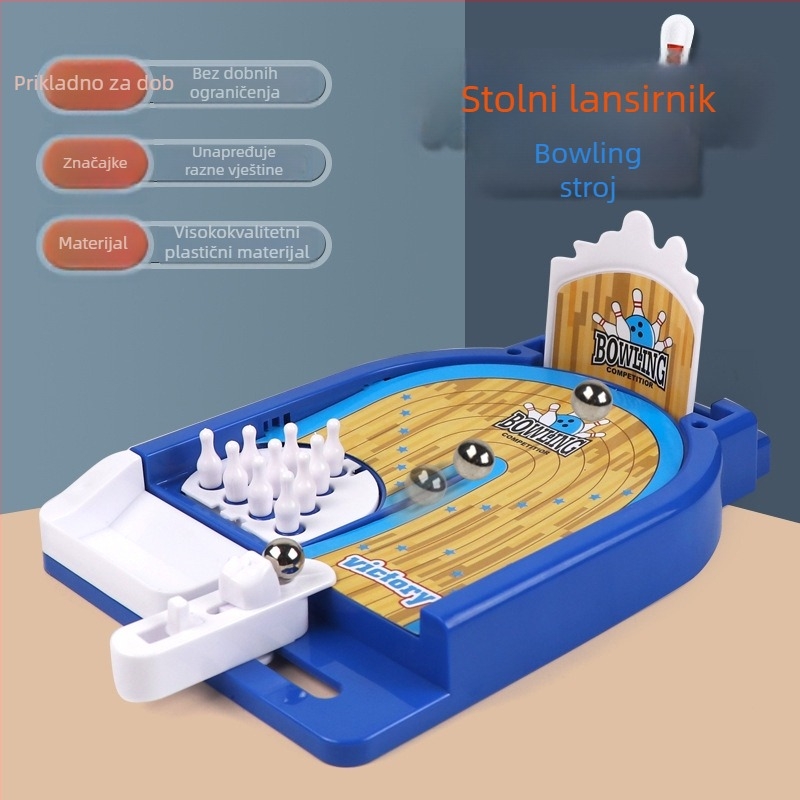 Stolna igra za prstno bacanje košarke i mini nogometa — ABS plastika, stolni nogomet, interaktivna roditeljsko-dječja igra, za uzrast 4–6 godina.