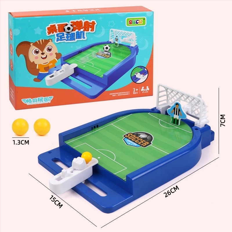 Stolna igra za prstno bacanje košarke i mini nogometa — ABS plastika, stolni nogomet, interaktivna roditeljsko-dječja igra, za uzrast 4–6 godina.