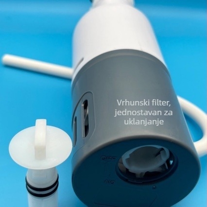 Toaletni dovod vode – gornji filter, POM materijal, moderan minimalistički stil, univerzalni spremnik dodatak, ovlaštena privatna marka