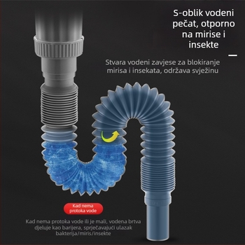 Set odvodnje mop sudopera od nehrđajućeg čelika – CE potvrda, Marka: Drugo, Kategorija proizvoda: Drugo, Bez usluga instalacije