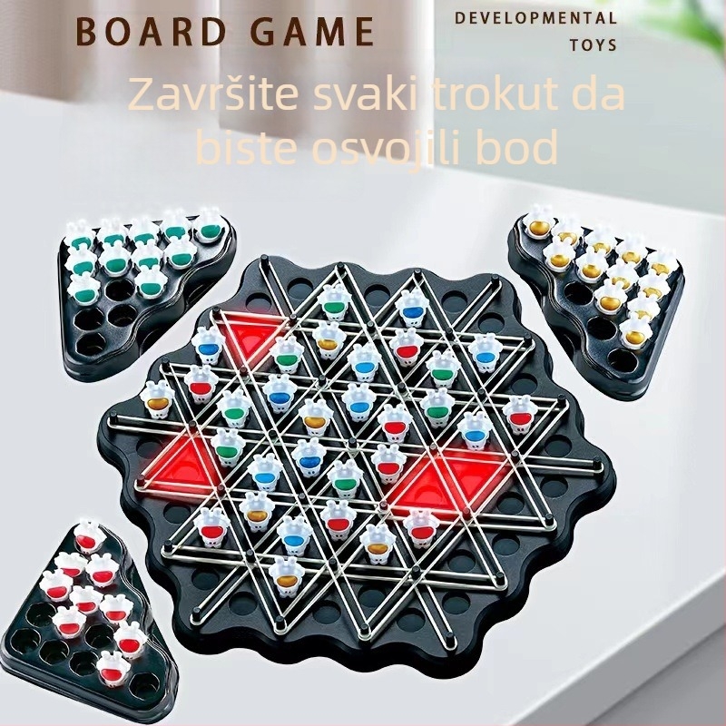 Društvena igra; plastični materijal; pakiranje u kutiji; za uzrast 7-14 godina; razvija vid i intelekt (plastični materijal; pakiranje u kutiji; uzrast 7-14; razvoj vida i intelekta)