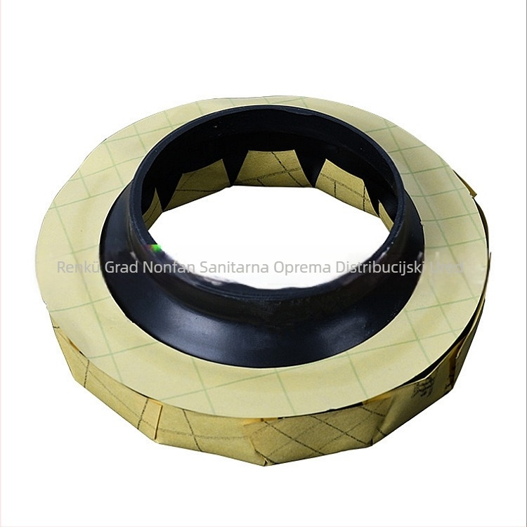 Brtveni prsten za WC flanšu, gumeni materijal, način ugradnje: spoj, standardna obrada, moderan minimalistički stil