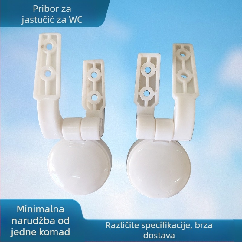 Aksesoari za poklop WC-a — plast, marka Seiko sanitary ware, pribor za poklop, pričvrsni vijci, moderan minimalistički stil