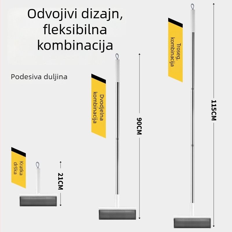 Roller za prašinu s papirom za odtrgavanje – uklanjanje dlaka kućnih ljubimaca
